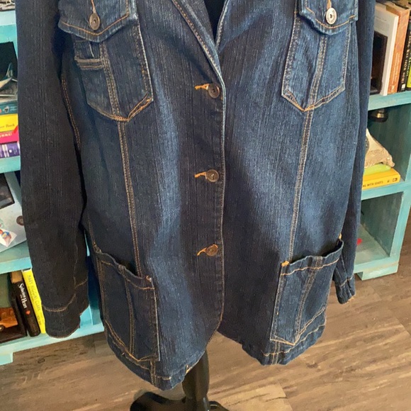 Blazer Style Jean Jacket! - Picture 4 of 5